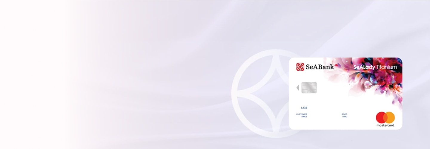 Thẻ tín dụng quốc tế SeALady Cashback (Visa/MasterCard)