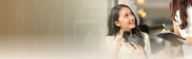 Thực hiện giao dịch tại hơn 24 triệu POS và tại ATMs trên thế giới có biểu tượng VISA