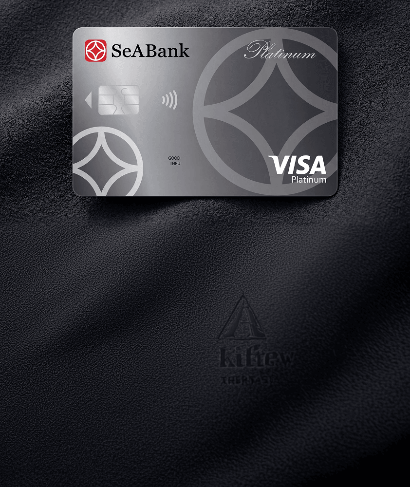 Thẻ tín dụng quốc tế SeABank Visa Platinum