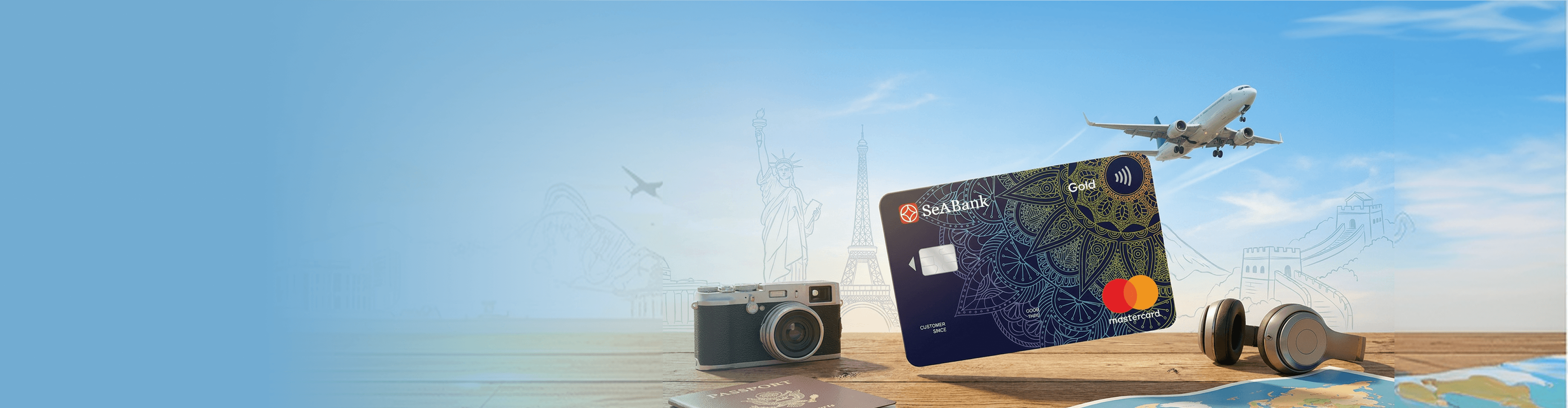 Thẻ ghi nợ SeABank MasterCard Gold
