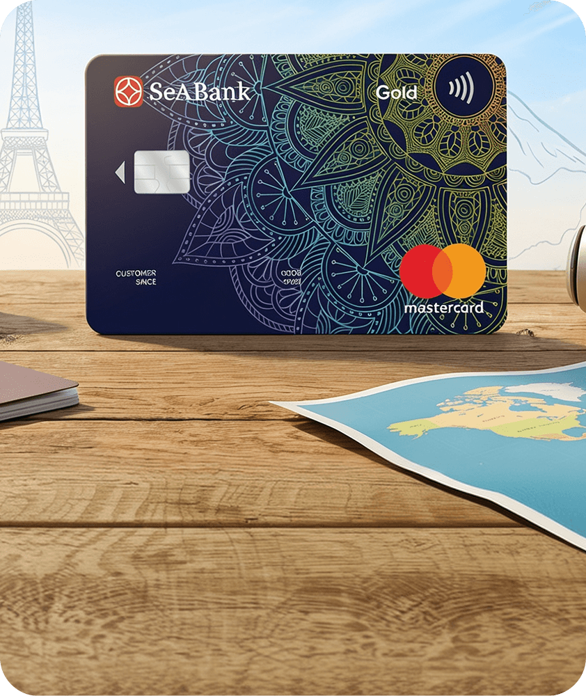 Thẻ ghi nợ SeABank MasterCard Gold