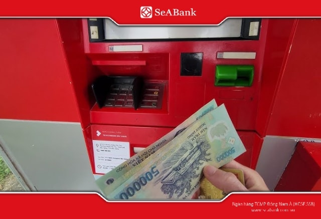 4 bước rút tiền tại cây ATM không cần thẻ an toàn và dễ thực hiện