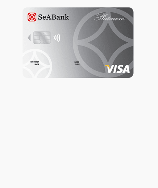 Thẻ tín dụng quốc tế SeABank Visa Platinum