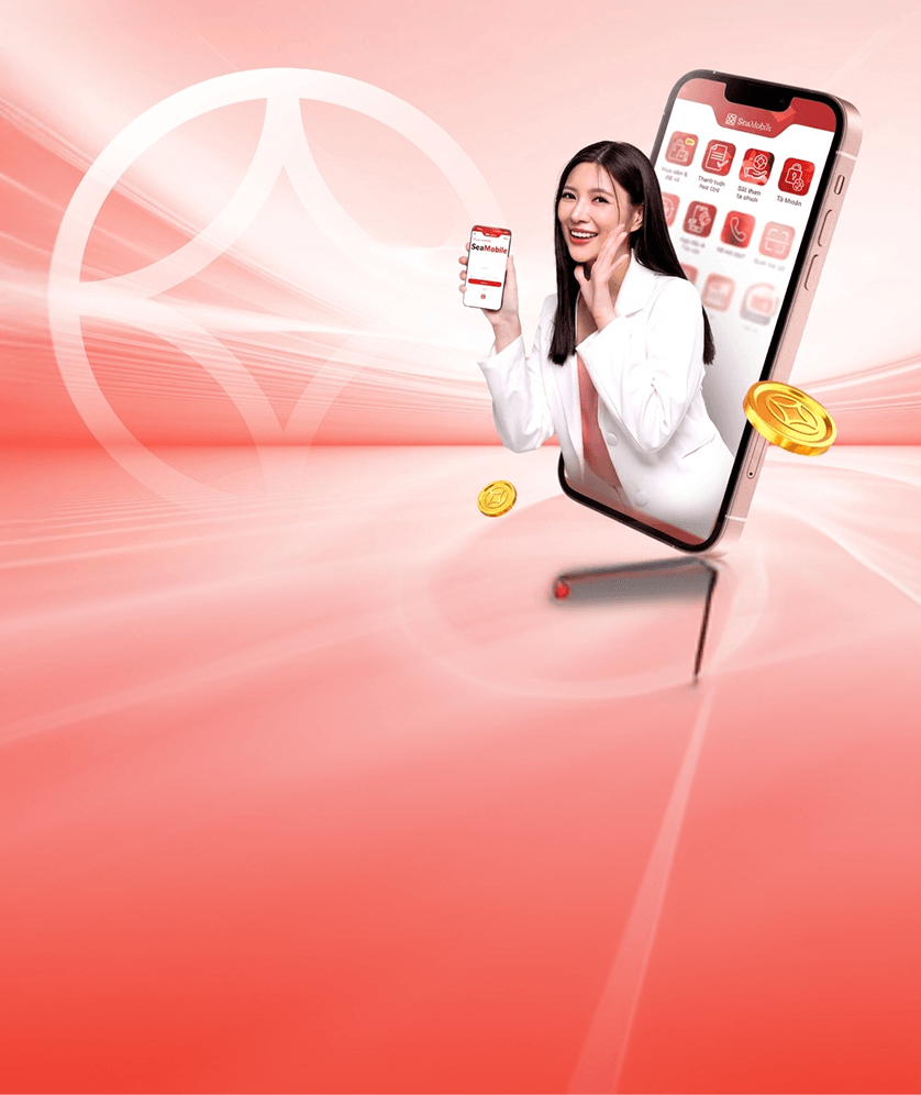 Nhận tiền qua ứng dụng SeAMobile